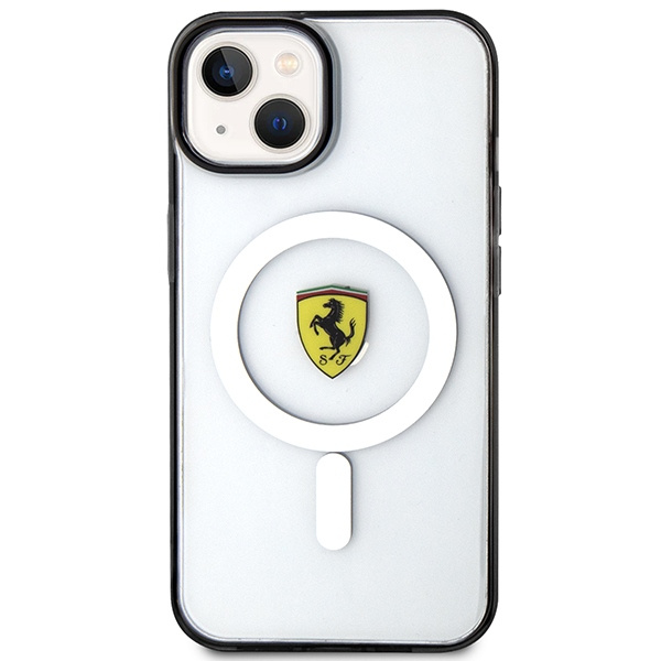 Cover Ferrari FEHMP14SURKT iPhone 14 6,1" chiaro/trasparente rigidocase Outline MagSafe Case