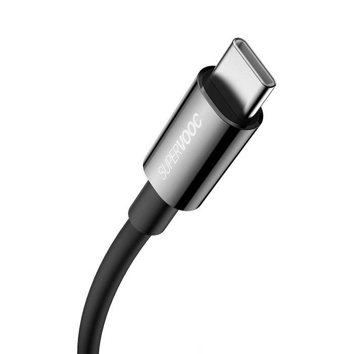 Baseus Superior Series kabel SUPERVOOC USB-A na USB-C 65W 1m černá