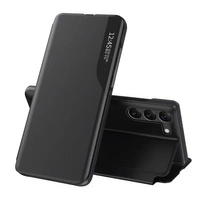 Étui Eco Leather View pour Samsung A05s avec rabat - noir