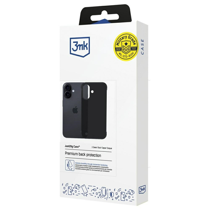 Etui 3MK Just20g Matt Case do iPhone 16  Plus