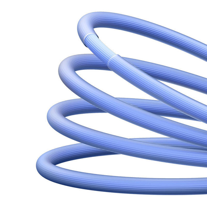 Cable USB-C to USB-C Baseus Cafule, 100W, 1m (black)