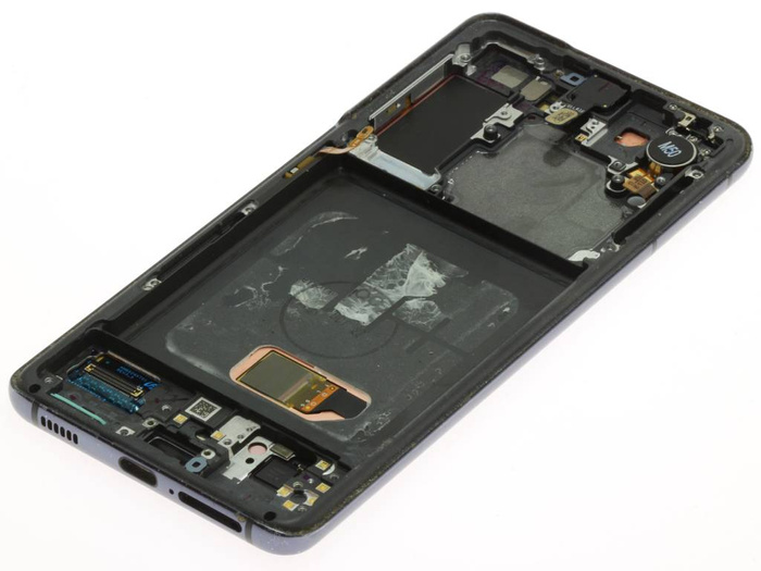 Display Originale Samsung Galaxy S21 LCD Touch Nero Fantasma Grigio Grado C