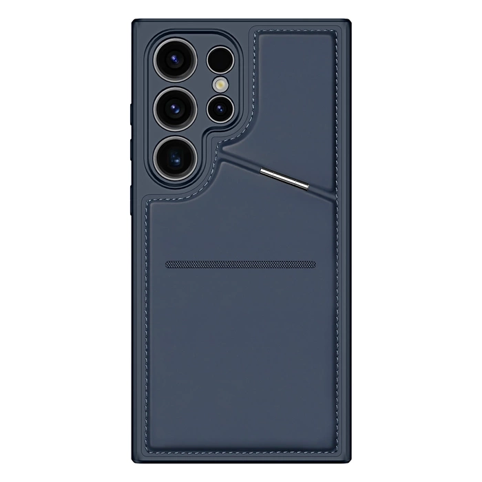 Coque Dux Ducis Rafi ll Mag pour Samsung Galaxy S24 Ultra - bleue