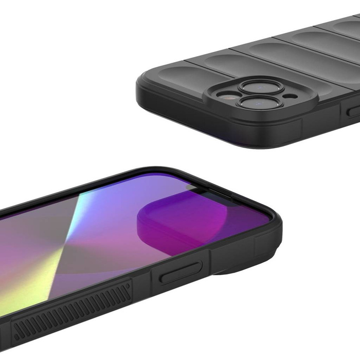 Obal Magic Shield Case Obal Na iPhone 14 Pružný pancéřový kryt Světle modrá barva Case