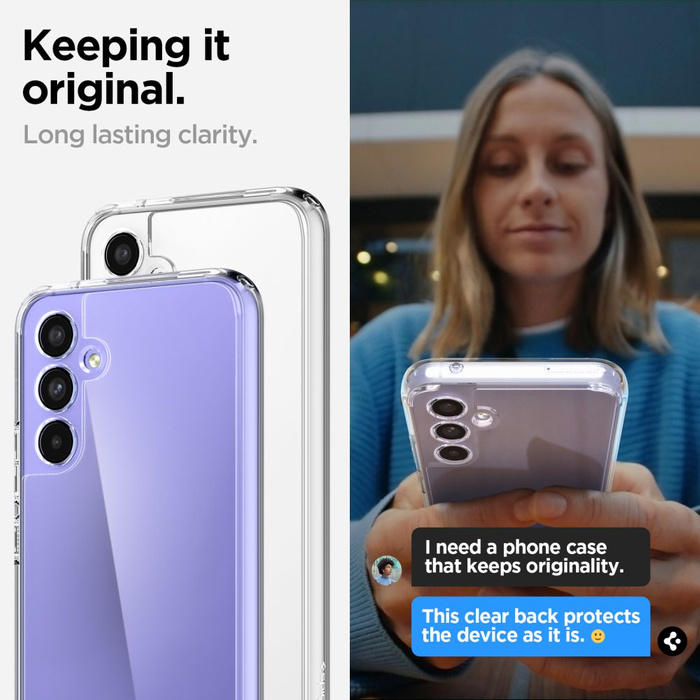 Hülle Spigen Ultra Hybrid Galaxy 545G Kristallklar