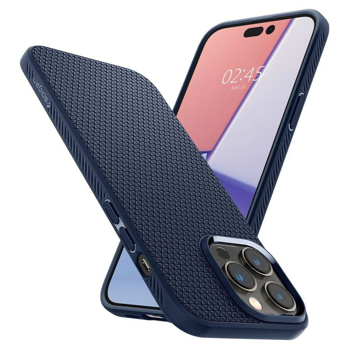 Cover Spigen Liquid Air IPhone 14 PRO BLU NAVY