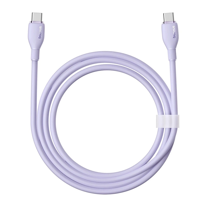 Baseus Pudding 100W USB-C - USB-C Cable 2m - Purple