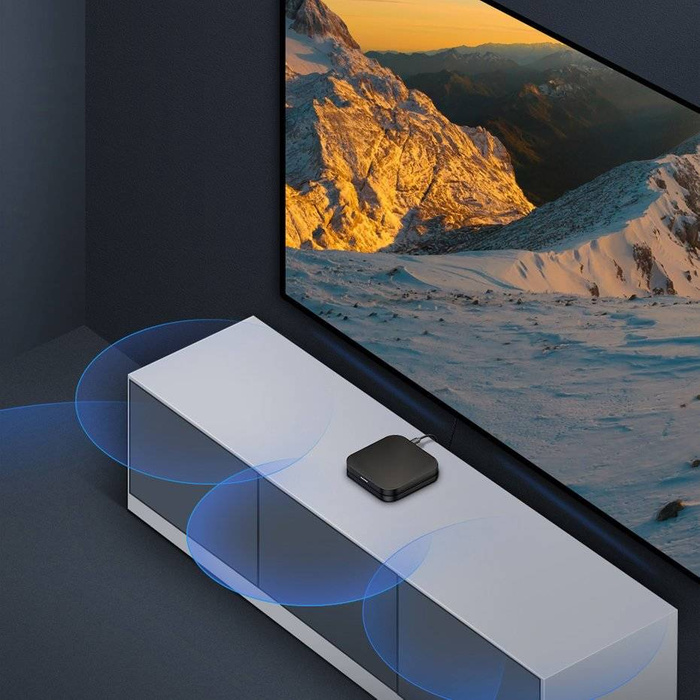 Cavo Baseus HDMI 2.1 8K 60 Hz 48 Gbps / 4K 120 Hz / 2K 144 Hz 3D eARC QMS Dynamic HDR VRR ALLM 3 m nero (CAKGQ-L01)