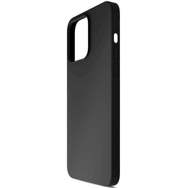 3mk Silicona Case iPhone 14 Pro Max 6.7" negro/negro