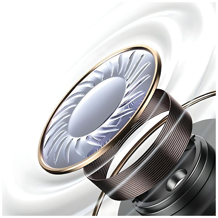 USAMS Słuchawki Bluetooth 5.3 TWS X-Don Series Dual mic ENC bezprzewodowe biały/white BHUXD02 (USAMS-XD18)