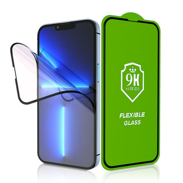 Szkło hybrydowe Bestsuit Flexible 5D Full Glue do Huawei P30 czarny