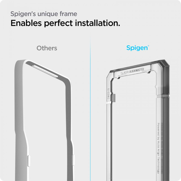 Spigen Alm Glas.Tr S21 FE Confezione da 2 Vetro temperato 