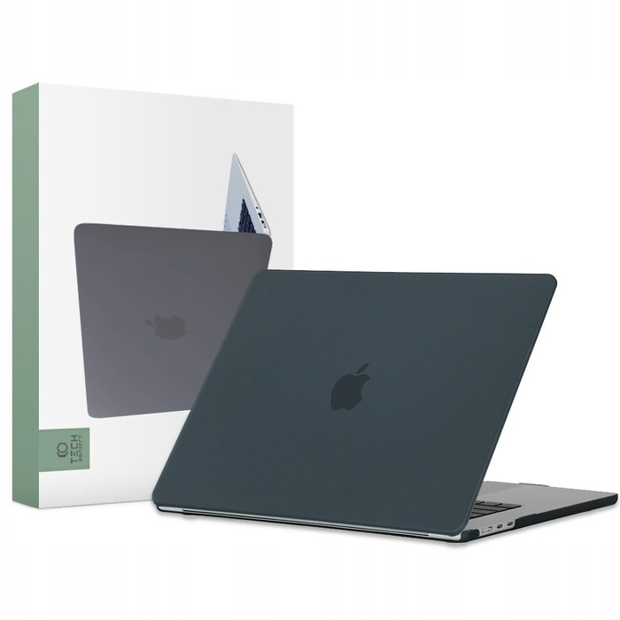 Funda Tech-protect Smartshell Macbook Air 15 2023 MATTE Negro