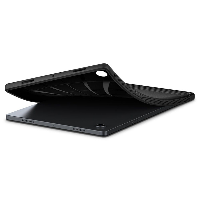Hülle Spigen Rugged Armor Samsung Galaxy Tab A8 10.5 X200 / X205 MATTE Schwarz