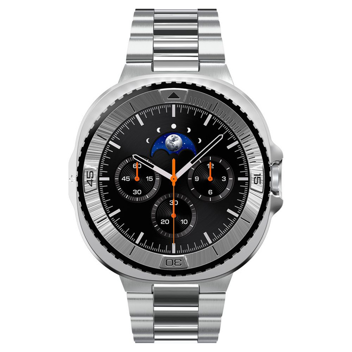Spigen BISEL TUNE PRO PILOT SAMSUNG Galaxy Watch 8 CLASSIC (46 MM) PLATA