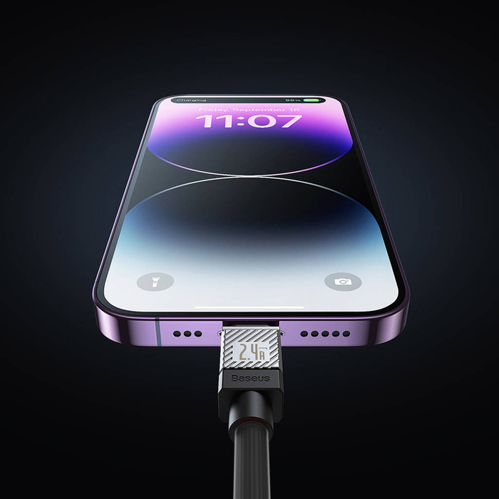 USB C - Lightning 20W 2m kabel Baseus CoolPlay - černý