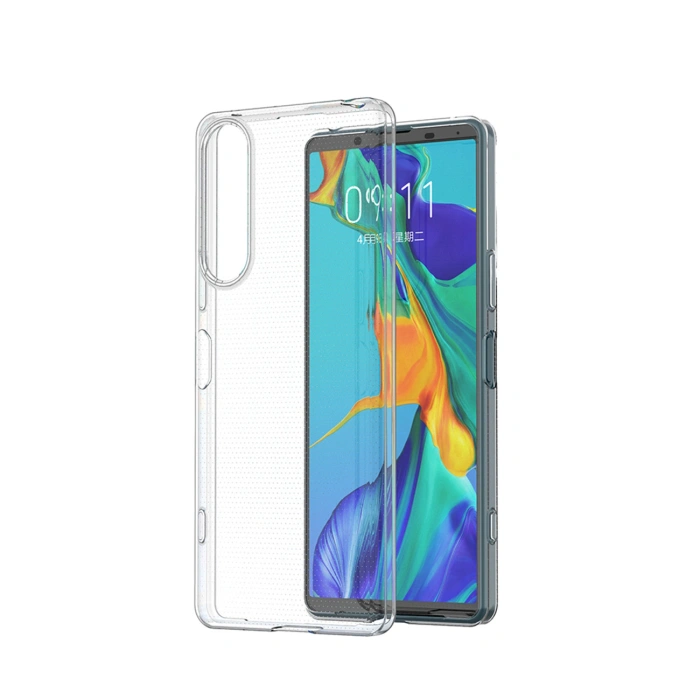 Ultra Clear 0.5mm etui Sony Xperia 5 IV cienki pokrowiec przezroczyste