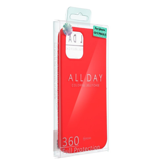 Roar Colorful Jelly case Case - for iPhone 14 Pink