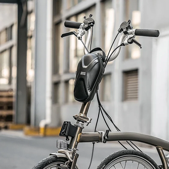 Rockbros bag 3011006301 for the handlebar of a bicycle or scooter 1.3 l - black