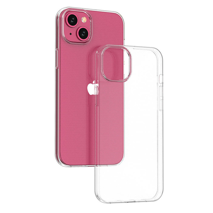 Coque iPhone 15 Plus de la série Ultra Clear de couleur transparente