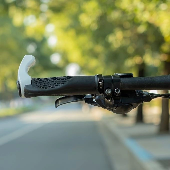 Rockbros BT1007W Ensemble de supports de vélo avec cornes - Blanc