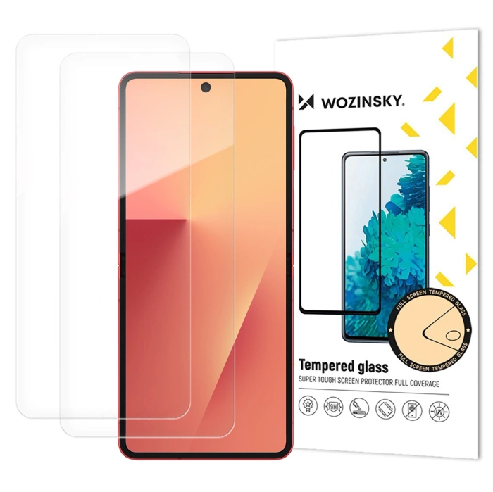 Wozinsky TPU-Full-Body-Displayschutzfolie für Samsung Galaxy Z Flip 7, 2er-Set