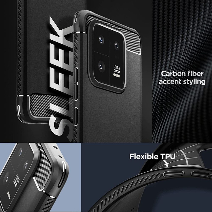 Spigen Rugged Armor XIAOMI 13 PRO MATTE BLACK