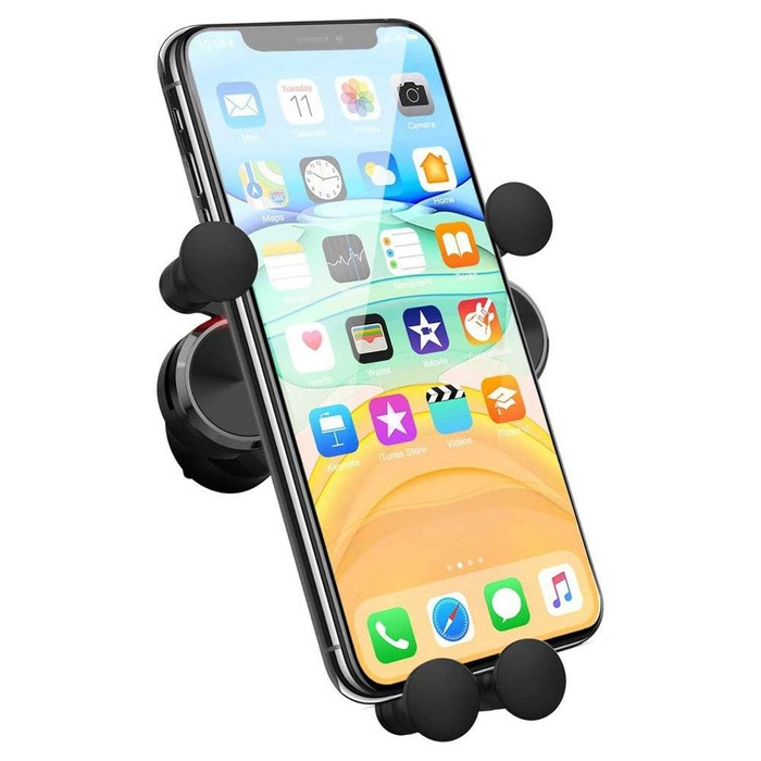 Wozinsky Gravity Car Mount Vent Black (WCH-05)