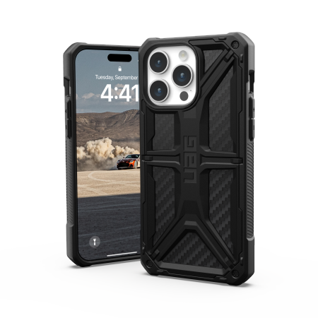 Etui UAG Monarch - obudowa ochronna do iPhone 15 Pro Max (carbon fiber) Case