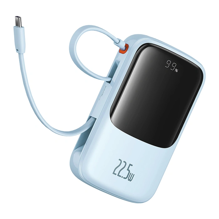 Powerbank Baseus Qpow Pro+ 22.5W 10000mAh USB-C - niebieski