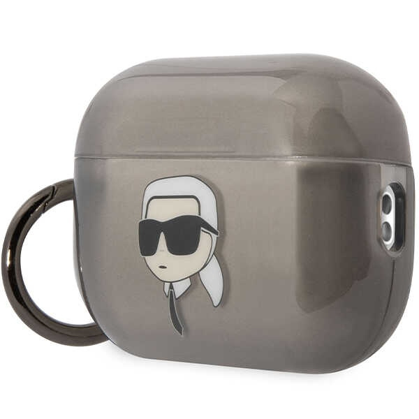 Funda Karl Lagerfeld KKLAP2HNIKTCK Airpods Pro 2 funda negro/negro Iconic Karl Lagerfeld Case