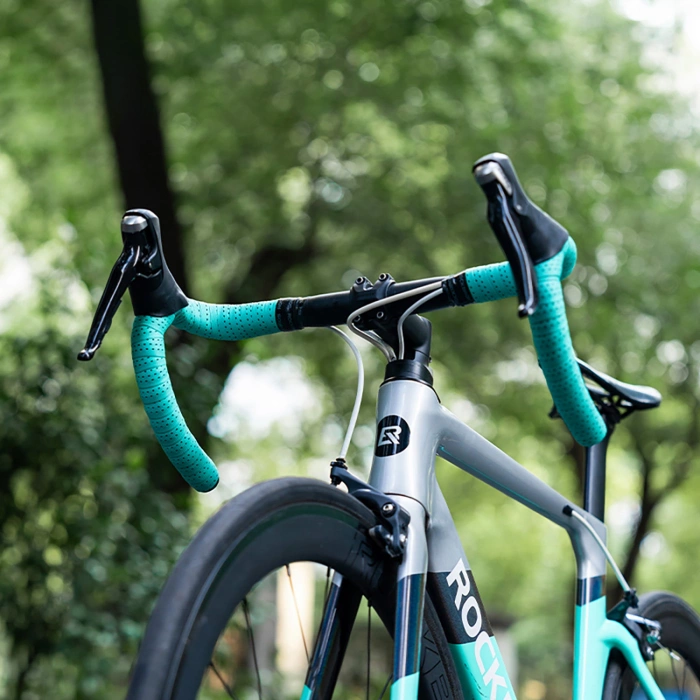 Rockbros Lenkerband Perforiert Silikon - Grün