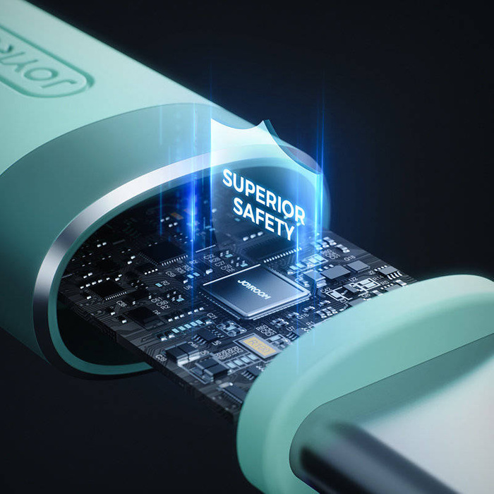 Cavo Joyroom USB tipo C - USB tipo C PD 60 W 1,2 m verde (S-1230N9)