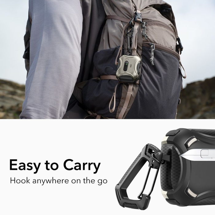 ESR CYBER FLICKLOCK HALOLOCK MagSafe Apple AIRPODS PRO 3 TITANIUM