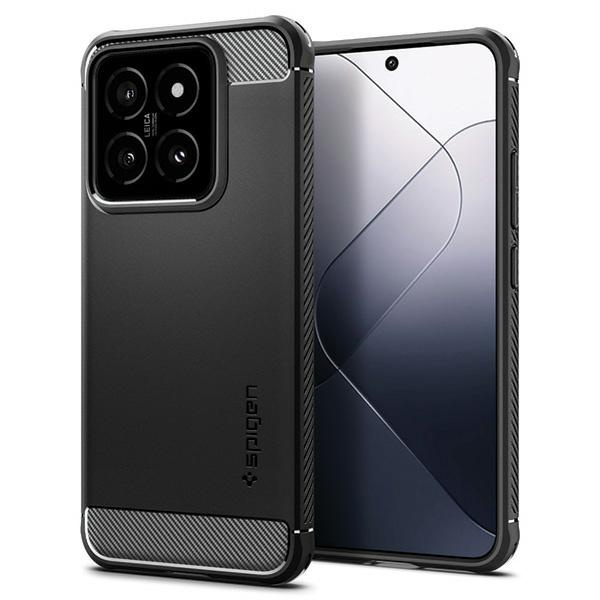 Funda Spigen Rugged Armor XIAOMI 14 MATTE NEGRO Case