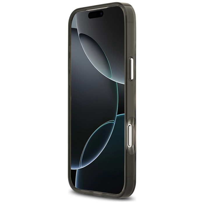 Etui Karl Lagerfeld IML Leopard Pattern  MagSafe do iPhone 17 Pro Max brązowy