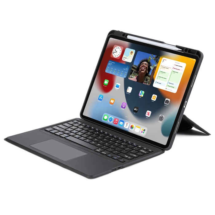 Funda con teclado Bluetooth Dux Ducis DK Series para Apple iPad Pro 12.9 (2020/2021/2022) - Negro