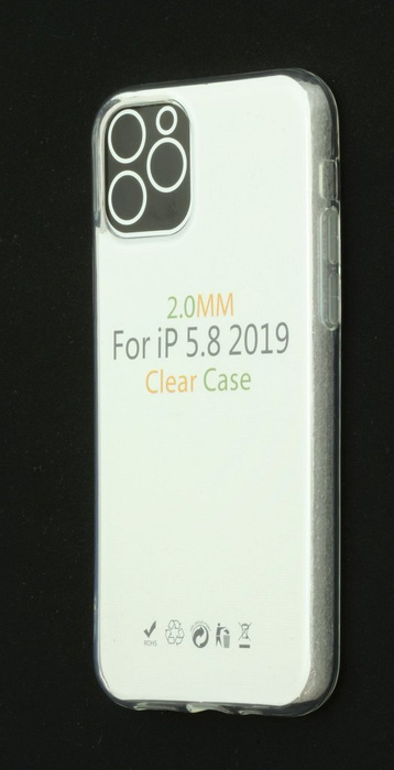 Pouzdro Apple iPhone 11 Pro CLEAR Silikonový kryt