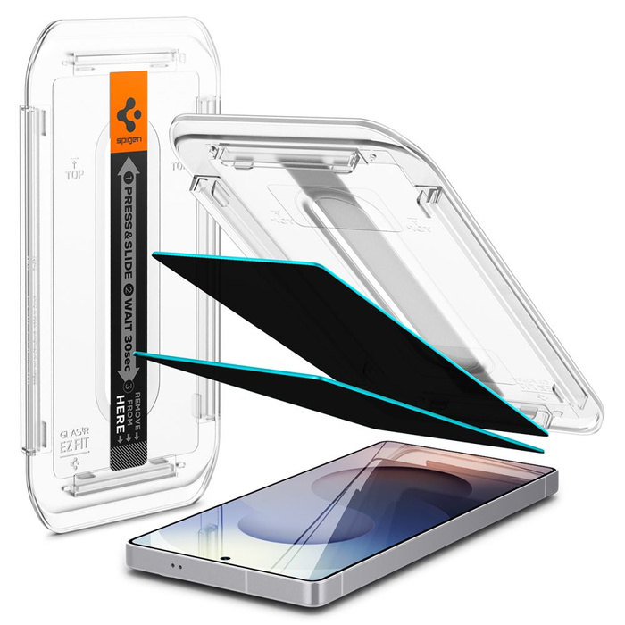 VERRE PRIVATISANT SPIGEN GLAS.TR "EZ FIT" HD 2-PACK GALAXY S25 ULTRA PRIVACY
