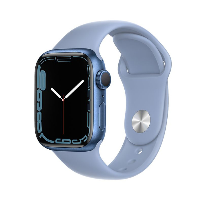 Pasek do Apple Watch Forcell F-Design FA01 dziurki silikon 42 / 44 / 45 / 49 mm niebieski