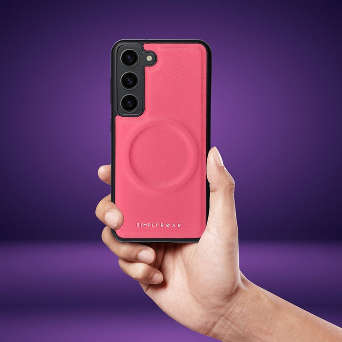Futerał Roar Mag Morning Case - do Samsung Galaxy S23 Ultra Różowy