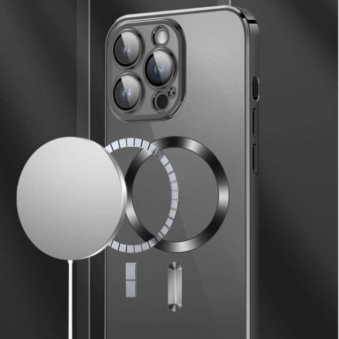 Etui Wozinsky Electroplated Magsafe na Samsung Galaxy S24 FE - złote