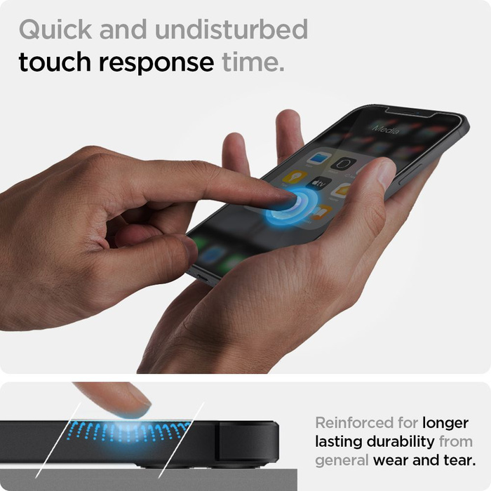 Tvrdené sklo SPIGEN Glas.tr Slim iPhone 12 Mini
