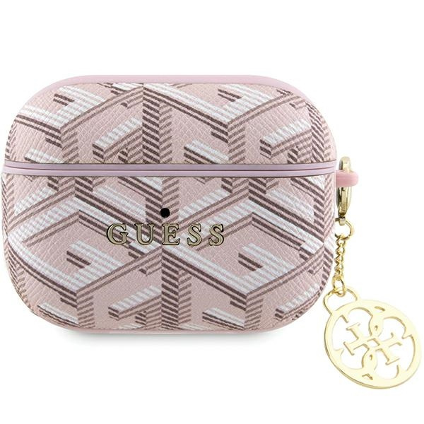 Coque Guess GUAPPGCE4CP Housse pour AirPods Pro rose/pink GCube Charm Case