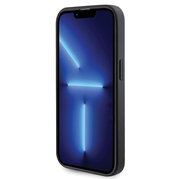 Guess GUHMP14LPSAHMCK iPhone 14 Pro 6.1" nero/nero durocase Saffiano MagSafe