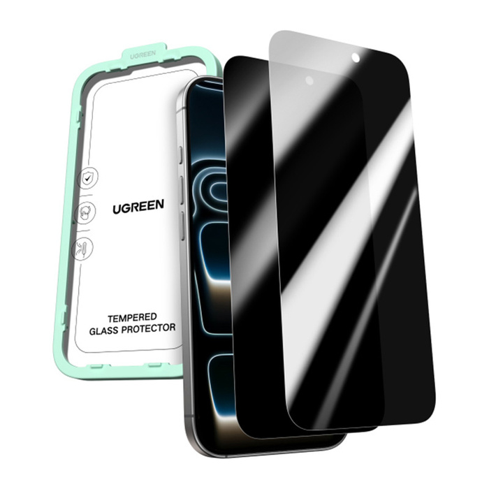 Tempered Glass privatizing Ugreen SP1156 for iPhone 17 Pro Max (2 pcs.)