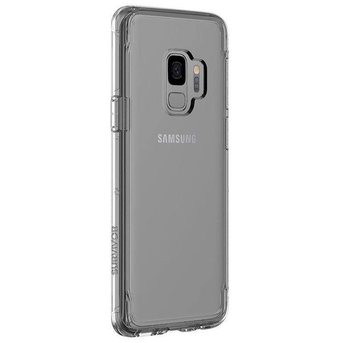 Hülle Samsung Galaxy S9 Griffin Survivor klar - gepanzert klar Fall