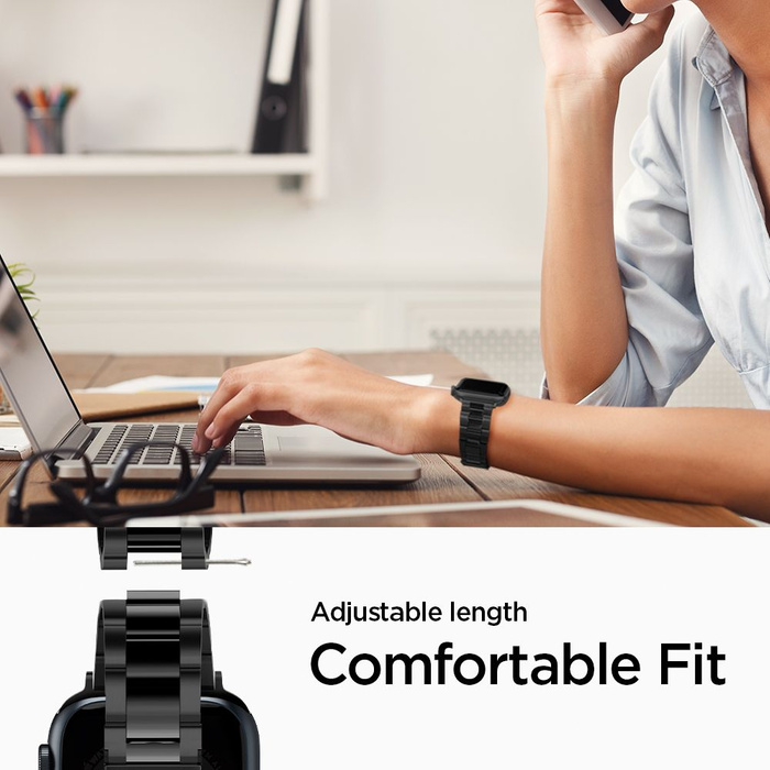 Spigen FASCIA MODERN FIT Apple Watch 4 / 5 / 6 / 7 / 8 / SE (38 / 40 / 41 MM) NERO