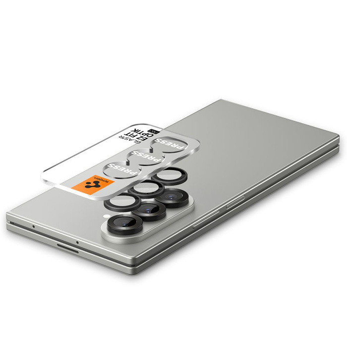 SPIGEN OPTIK PRO HD GLAS.TR „EZ FIT” KAMERASCHUTZ 2ER-PACK GALAXY Z FOLD 7 SCHWARZ