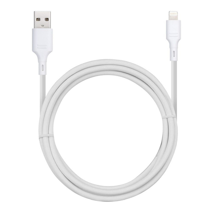 Kabel USB A do Lightning Blue Star 2,4A 1 m DC-001AL2.4 biały